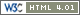 Valid HTML 4.01!